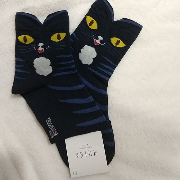 aries cat socks